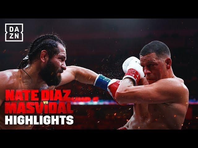FIGHT HIGHLIGHTS | NATE DIAZ VS JORGE MASVIDAL