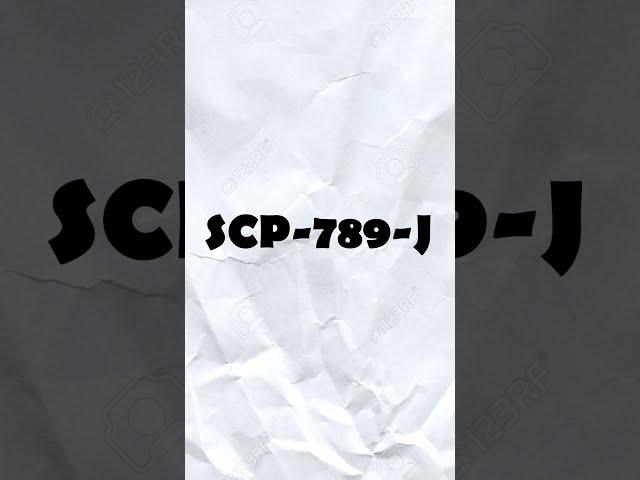 The SCP Files: SCP-789-J "The Butt Ghost"