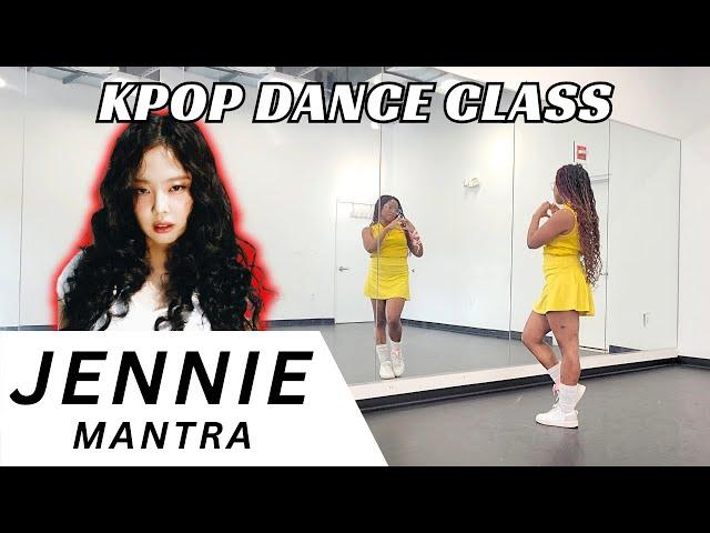  JENNIE - "Mantra" Dance Tutorial | Live Online Kpop Dance Class #jennie #kpop #제니