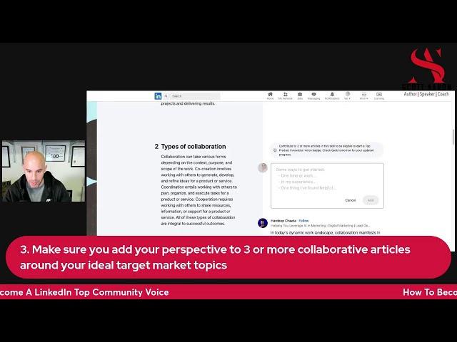How To Become A LinkedIn Top Community Voice