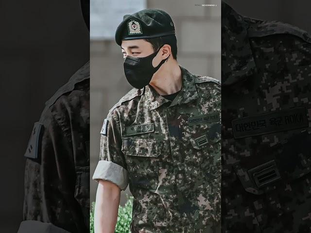 BTS member in military uniform #rm #jin #sg #jh #jm #v #jk #bts #army