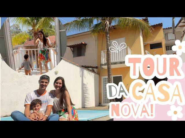 TOUR pela CASA NOVA!!! Sejam bem vindos no nosso NOVO LAR!