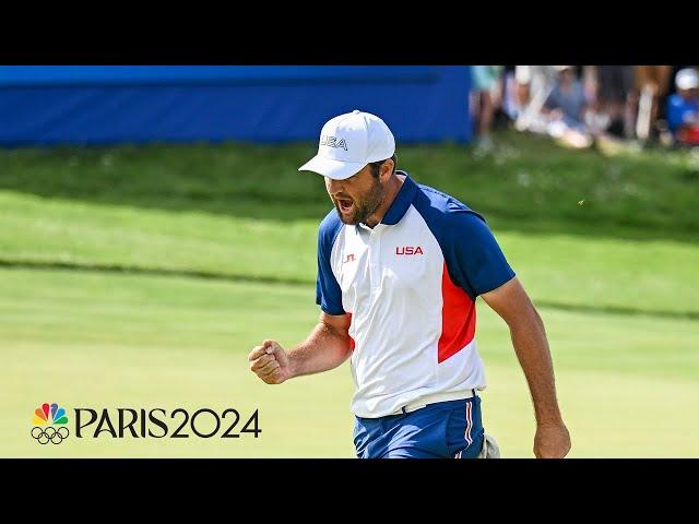 Best of Scottie Scheffler's WHITE-HOT final round to win Olympic gold | Paris Olympics | NBC Sports