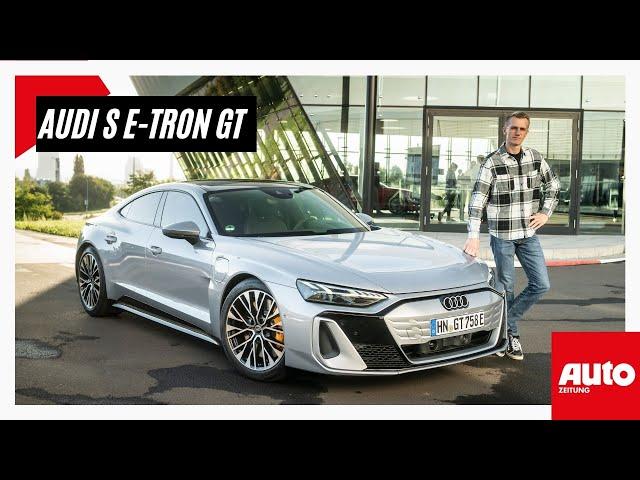 Audi S e-tron GT (2024): So fährt sich das Facelift| AUTO ZEITUNG