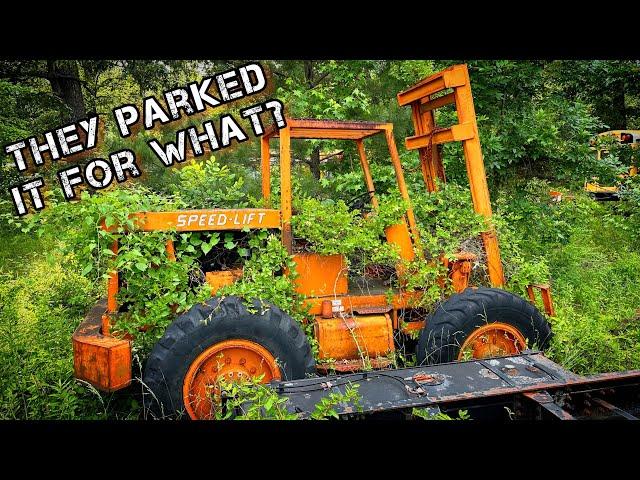 WILL IT START? RARE LULL All Terrain Forklift Sitting For 25 Years!