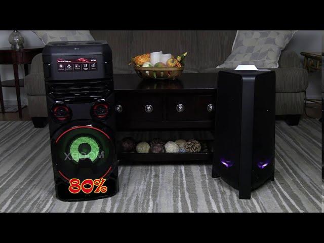 Samsung MX-T50 VS Lg's new Rn7 Speaker battle #Samsung #Lgxboom