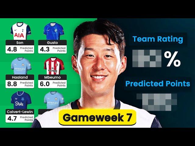 SON & GUSTO IN!? | FPL Salah's Gameweek 7 Team Reveal! | GW7 Best Transfers | FPL 2024/2025