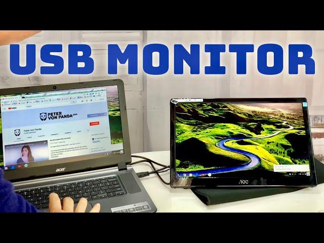 AOC 16” Portable USB LED Monitor Review