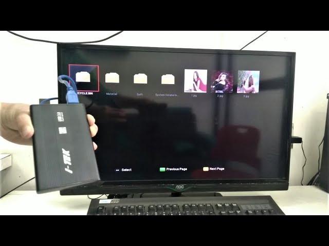 How to Connect & Use External Hard Drive to TV