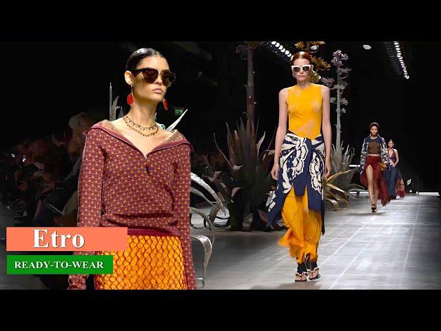 Etro Milan fashion spring summer 2025 | Clothing and accessories