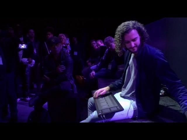 Marco Parisi plays Prince's "Purple Rain" on the Seaboard RISE at NAMM 2017