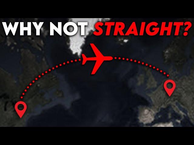 Why Airplanes Don't Fly Straight