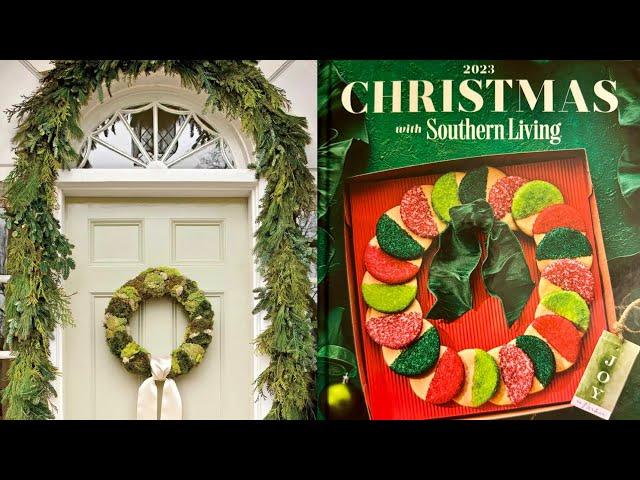 A Review: 2023 Christmas with Southern Living Decor, Recipes & Making a Fruit Tree Centerpiece