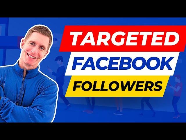 How To GROW Your Facebook Followers FAST (In 2024)