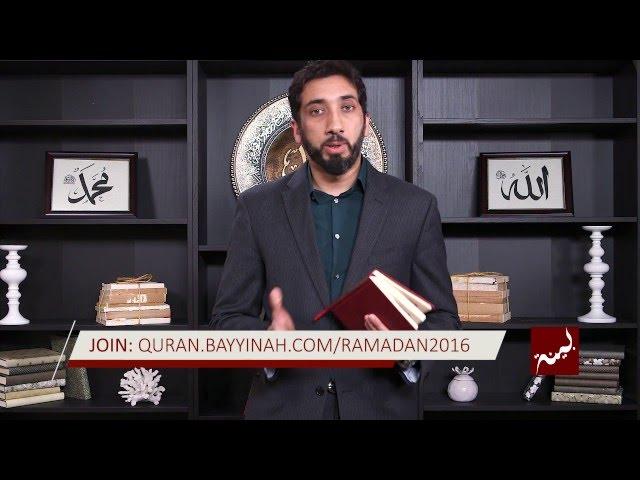 Why do we need Hadith if the Quran is enough? - Nouman Ali Khan