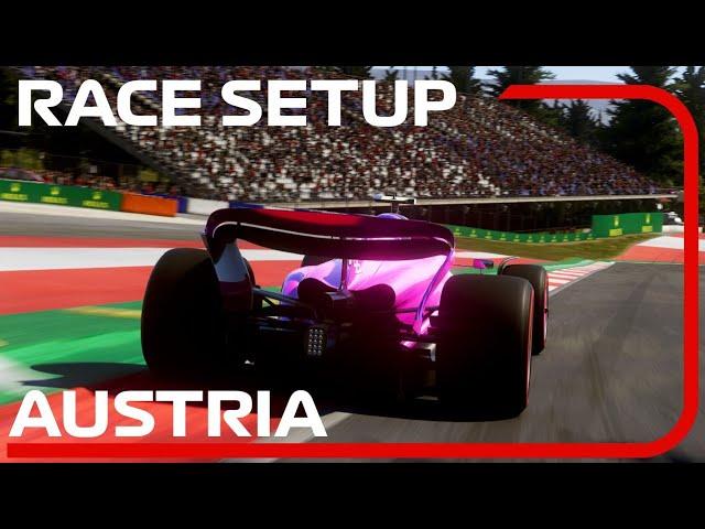 F1 24 AUSTRIA - Qualify Lap + RACE Setup 