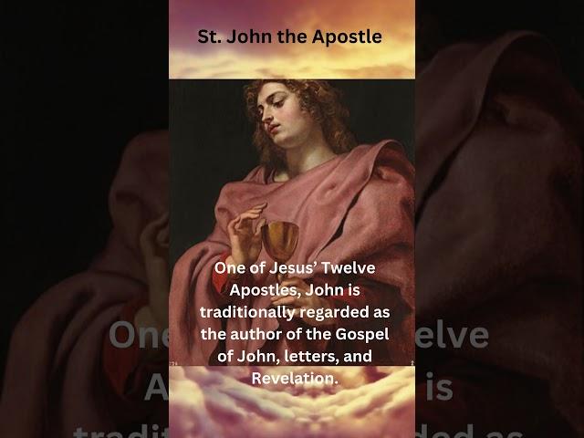 Saint John the Apostle: The Beloved Disciple