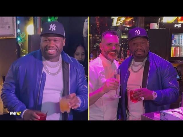 50 Cent Pulls Up At NYC Wine And Food Festival 'Special Guest Fifty Is In The Building'