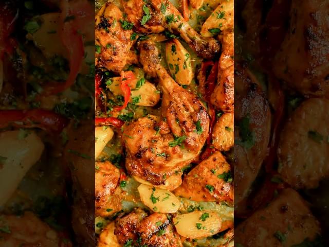 أروع و أسرع صينية دجاج مع البطاطس في الفرن #دجاج #بطاطا #جرب_الوصفة #دجاج_مشوي #وجبة_صحية
