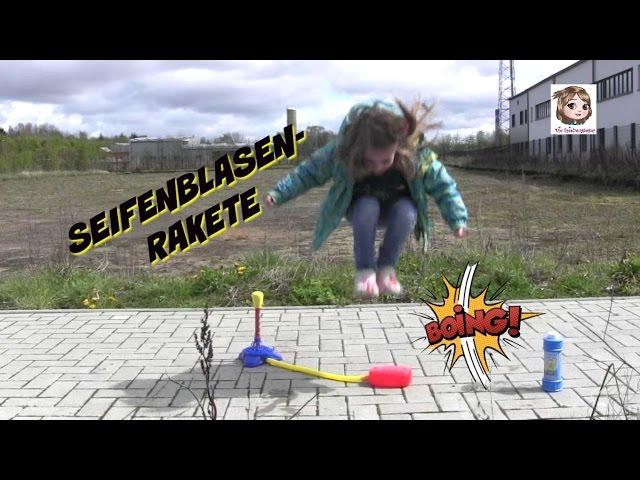 Seifenblasenrakete  Bubble - Rocket  Seifenblasen aus einer Rakete?  | Pustefix