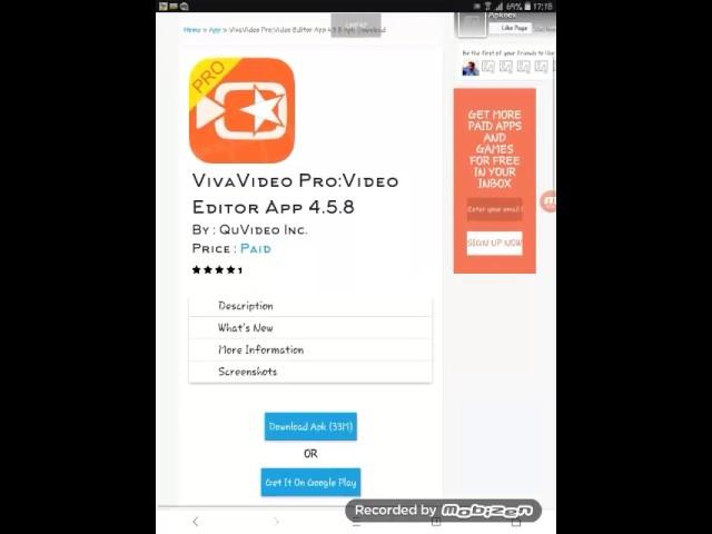 Easiest way to download viva video pro editor free on android(must watch)