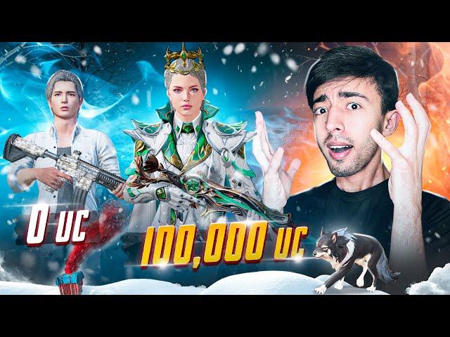  100,000 UC 100 TA MIFIK OLDIM - BAG BO'LDI  PUBG MOBILE!!!