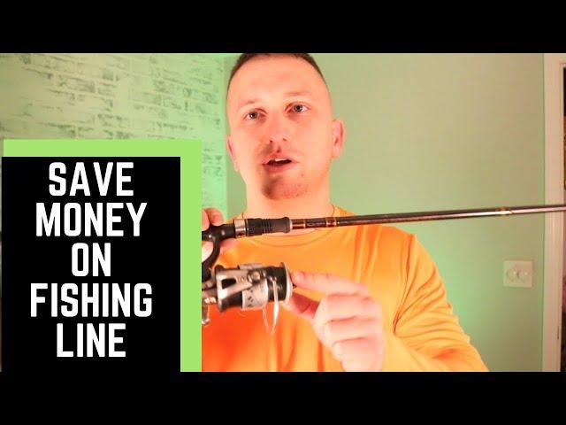 How to save money on fishing line- Tackle Tip Tuesday