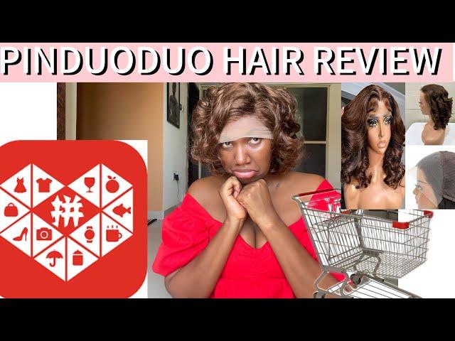 HAIR I ORDERED FROM PINDUODUO VS WHAT I GOT  CHINA HAIR REVIEW