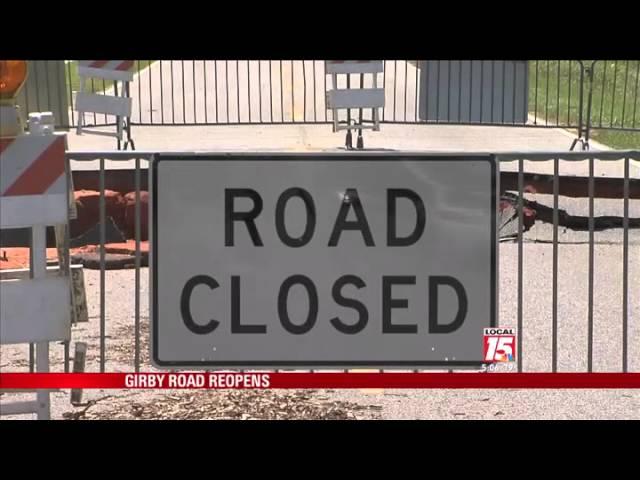 Girby Road Reopens