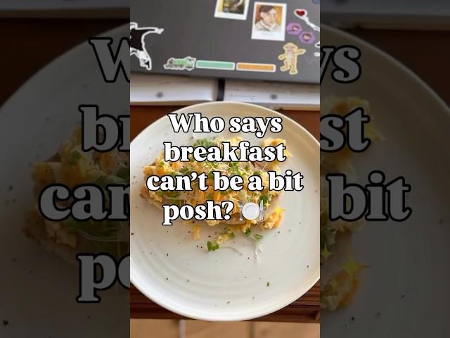 Posh Breakfast#breakfastgoals #EatWellFeelWell #LearningThroughLifestyle #BritishEnglishInRealLife