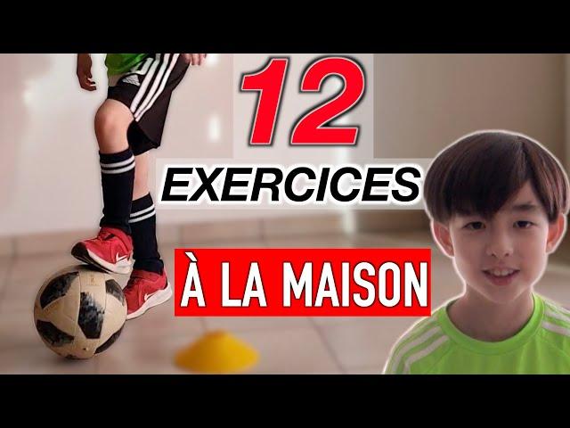 EXERCICES TECHNIQUE À LA MAISON ️ - FOOTBALL