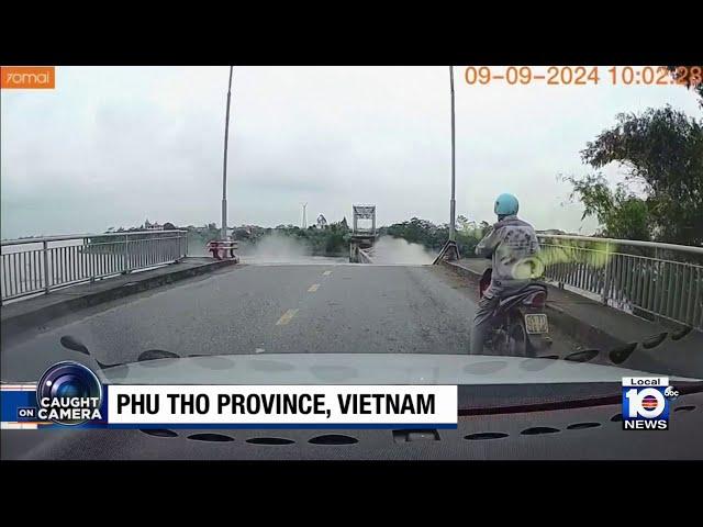 Vietnam bridge collapses following typhoon