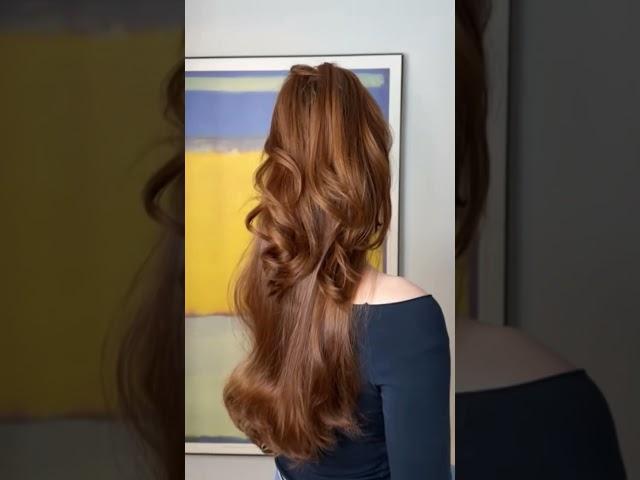 Nail the iconic #BarbieMovie look with this #halfupstyle hair hack!