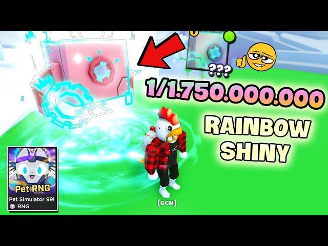 Nhân Phẩm Trở Lại Mình Mở Được HUGE PET Cực Hiếm Trong RNG Event Pet Simulator 99! - Roblox