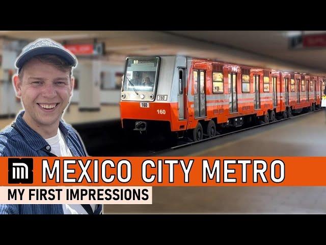 My First time riding the Mexico City Metro