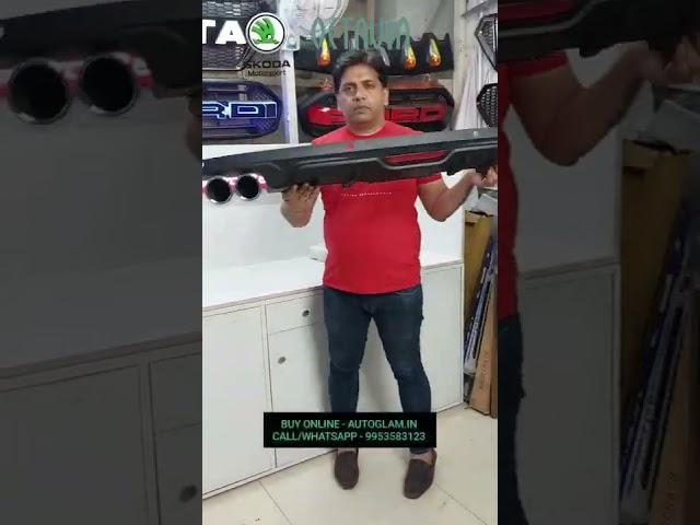Best Quality Diffuser for Skoda Octavia | Rear Diffuser CALL - 9953583666 #shorts #skoda #octavia