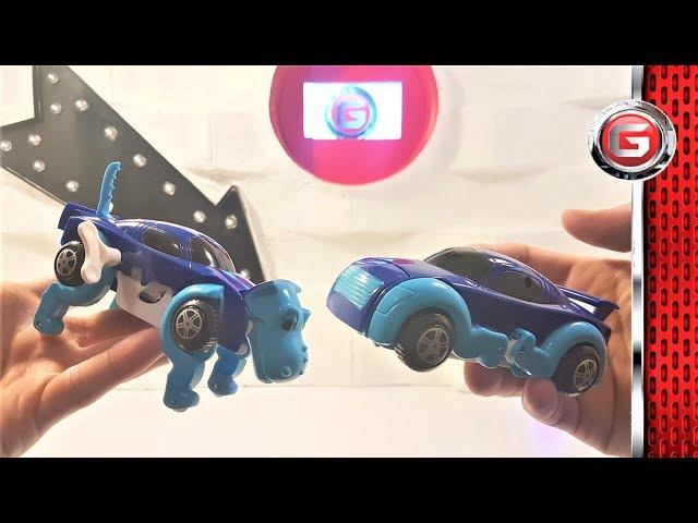 Transformer Dino  - Car Clockwork Wind up Toy Review