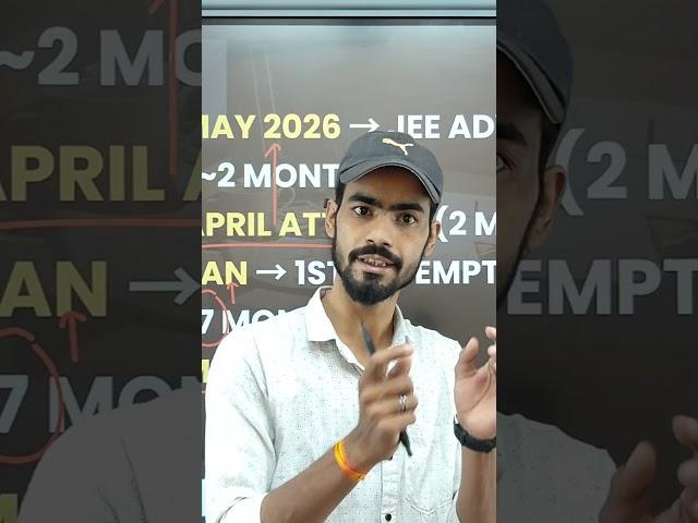 JEE 2026 : Get IIT Bombay in 1 Year  | Full Strategy | JEE 2027#iitjee #iit #shorts
