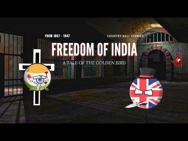 Countryball Freedom of india | India vs British