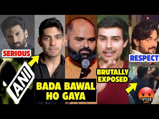 ANI Vs YouTubers Strike Controversy! , Dhruv Rathee Expose, Bhuvan Bam, Mohak Mangal, Kunal Kamra