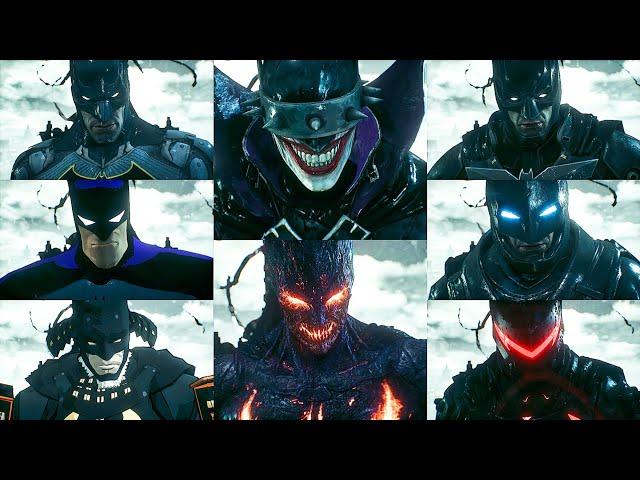 BatVerse - 21 Versions of Batman Creative Combat Compilation