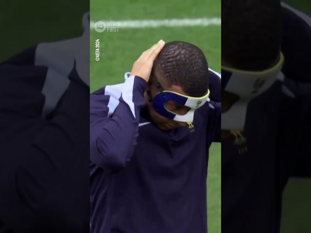 Mbappé's New Mask For Euros Broken Nose | 10 News First