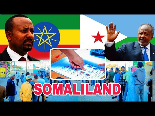 ITOOBIYA IYO JABUUTI OO LA ASHQARAARAY DOORASHADA SOMALILAND IYO DOWLADA SOMALIA OO..