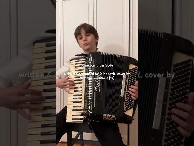 Stani, Stani, Ibar Vodo - c. D.  Nedović, cover by Nemanja Živanović (12) #balkanmusic #accordion