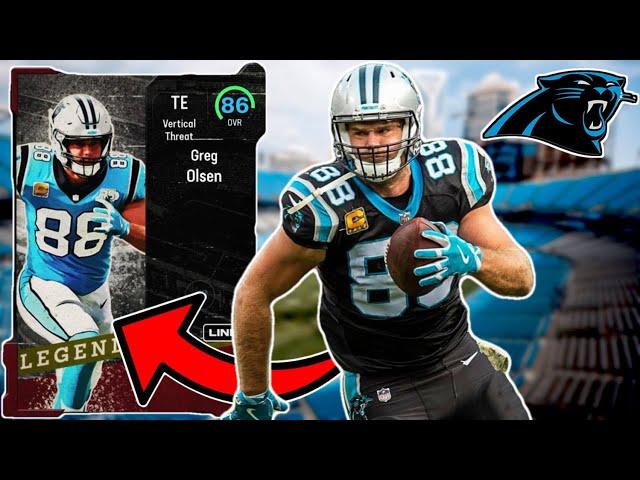 86 Greg Olsen is ALWAYS OPEN on the Panthers Theme Team! | Madden 25 Ultimate Team