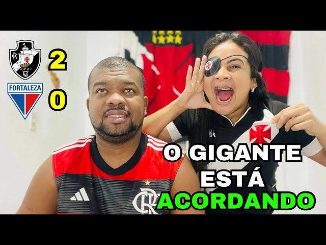 Vasco x Fortaleza, react; Gigante da Colina vence e se distancia da degola!