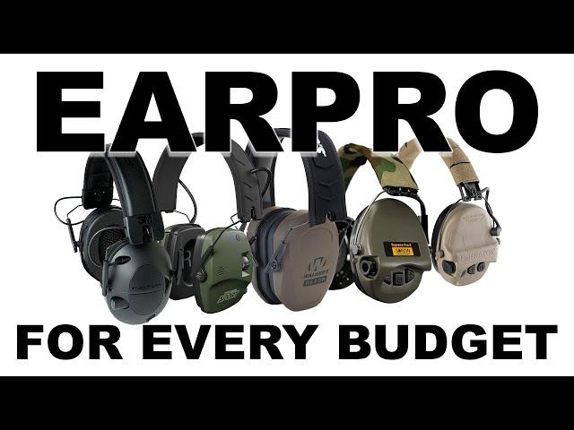 THE BEST EARPRO FOR YOUR BUDGET | review Peltor vs ISOTunes vs Sordin vs Safariland vs Walkers