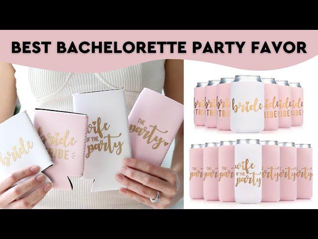 Prazoli Bachelorette Koozies - Bachelorette Party Decorations You Can Use!