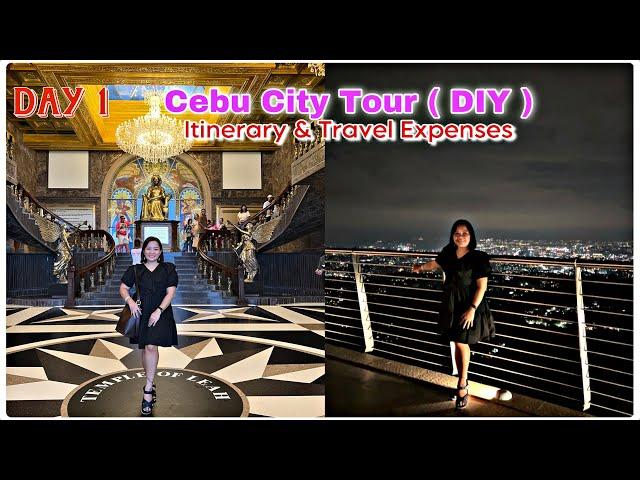 CEBU City Tour, Day 1  ( DIY ) TIPID TIPS (TRAVEL VLOG) / Itinerary & Travel Expenses | Irene Nicer