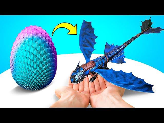 Dragon Crafts For Dragon Lovers || DIY Dragon Egg And Dragon Huge Unboxing